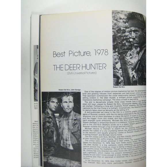 Academy Awards Oscar 1979 Cooper Deer Hunter Warren Beatty De Niro Paperback - Picture 6 of 10